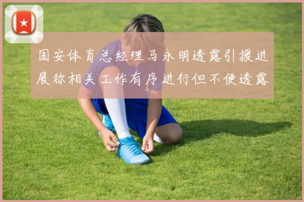 国安体育总经理马永明透露引援进展称相关工作有序进行但不便透露名字